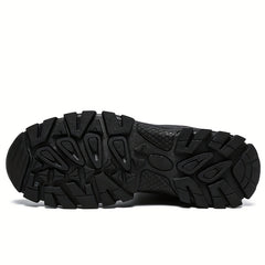 Men's High Top Tactical Work Boots Non Slip Durable Outdoor Hiking Boots