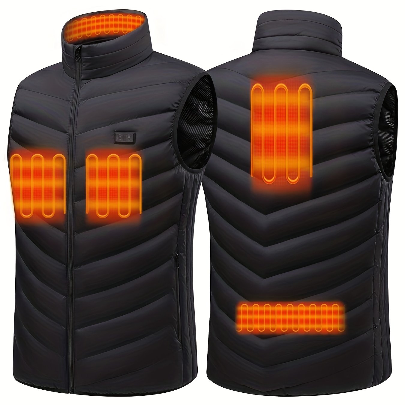 Men's Heated Vest Lightweight Warm Outdoor Clothing