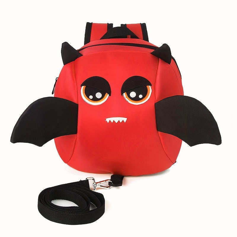 Kids Devil Backpack with Anti-Lost Rope, Lightweight Schoolbag