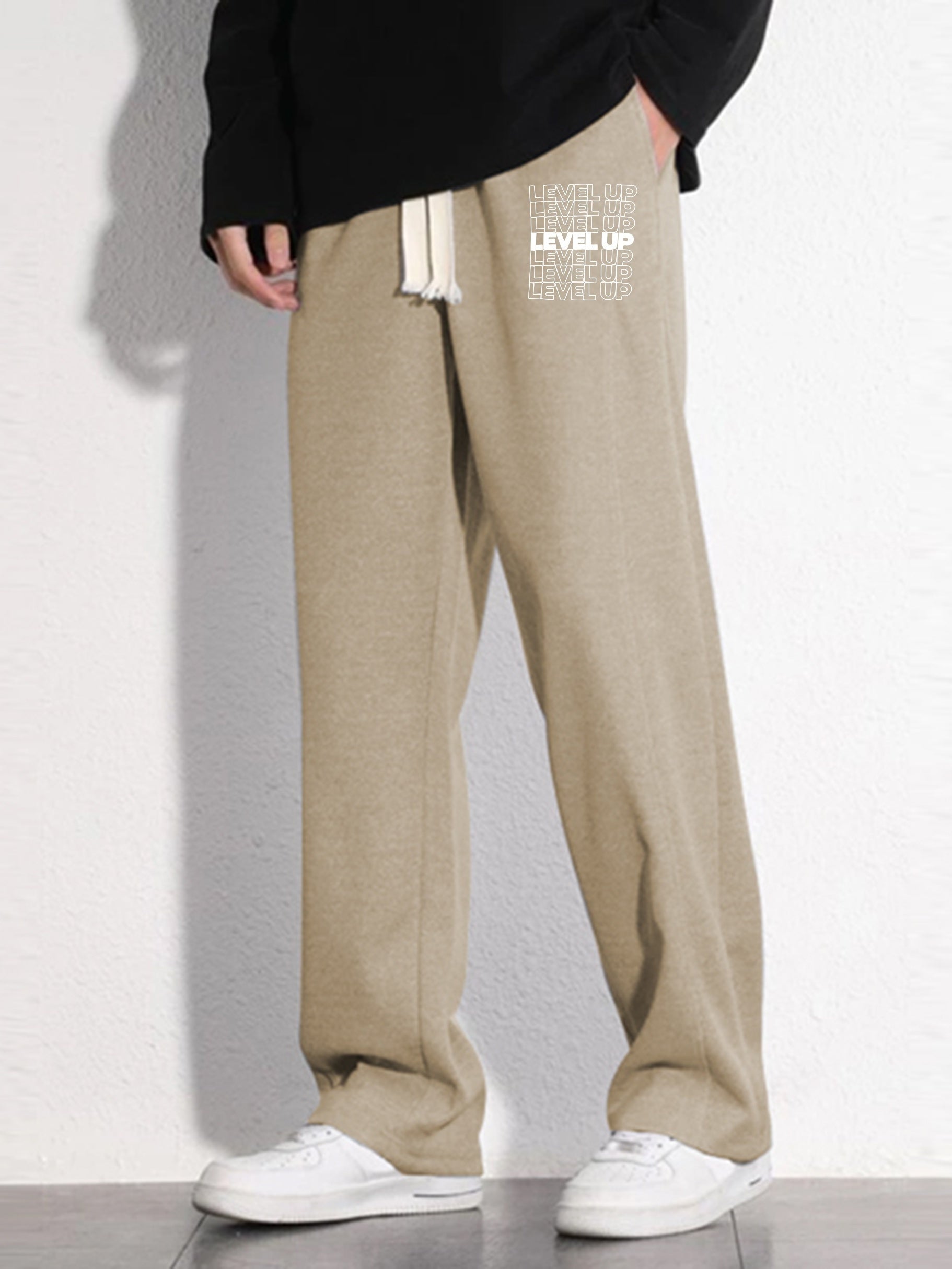 Casual Loose Fit Mopping Pants Men's Joggers