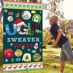 Christmas Party Sandbag Throwing Game Decoration