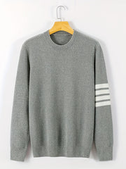Men's Striped Knit Sweater