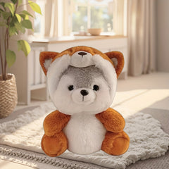 Cute Husky Plush Toy Soft Dog Gift for Kids