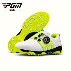 Kids Waterproof Golf Shoes with Rotary Buckle