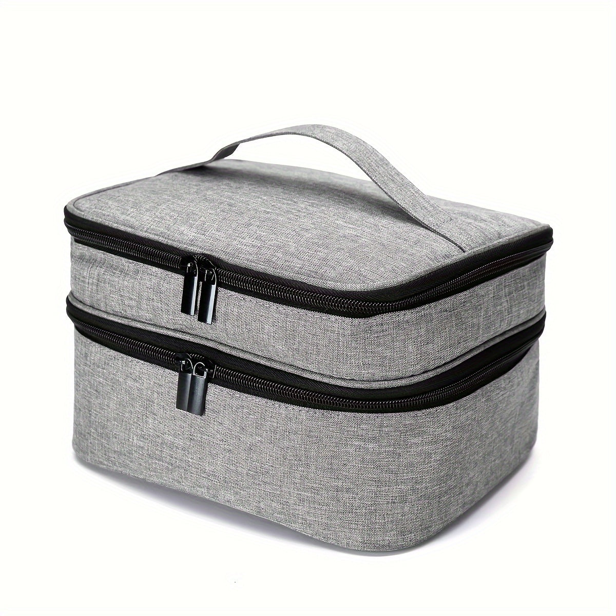 Nail Polish Storage Bag Holds 30 Bottles Double Layer Essential Storage Box