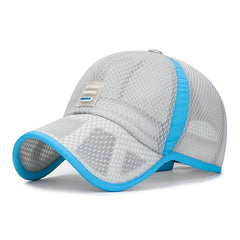Kids Casual Mesh Cap Sun Protection Quick Dry Cap for Summer