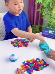 Kids Building Blocks Puzzle Game Educational Toy 2 Player Fun