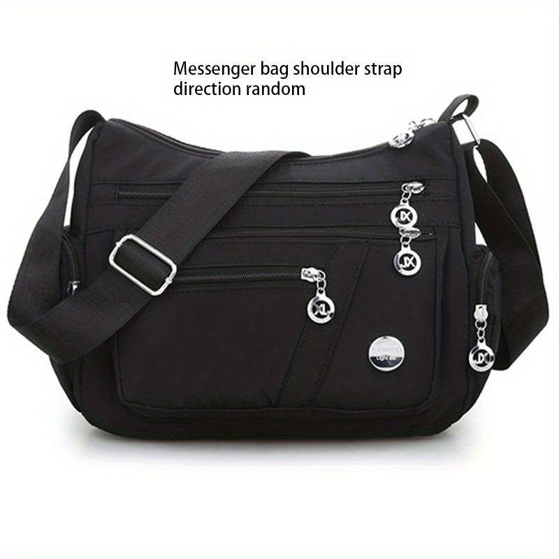 Women's Nylon Crossbody Bag Outdoor Travel Shoulder Bag
