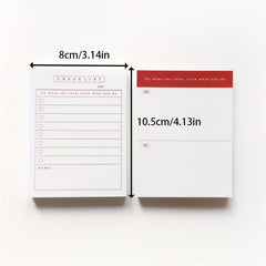 Vintage Student Notepad 200 Sheets, 4 Sets