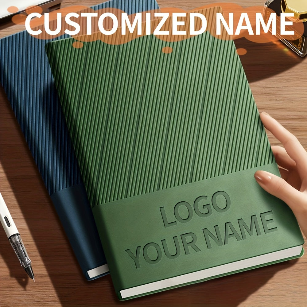 Personalized A5 Soft Cover Notebook with Name, Phone Number & Logo