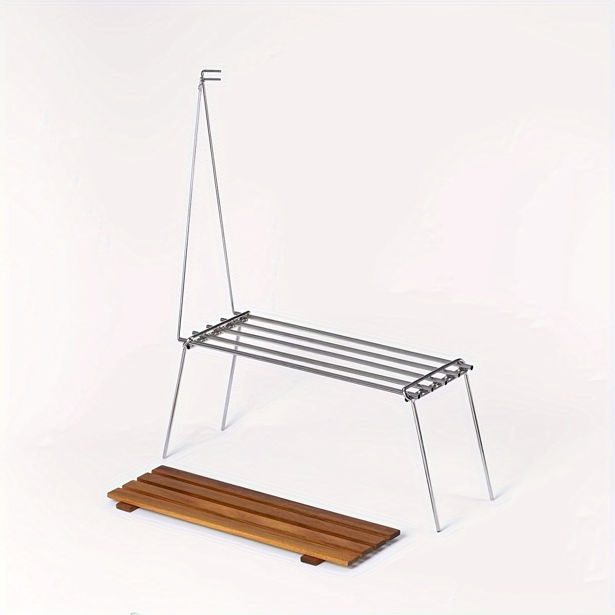 Folding Table Outdoor Camping Picnic Small Table Portable Stainless Steel Table