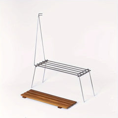 Folding Table Outdoor Camping Picnic Small Table Portable Stainless Steel Table