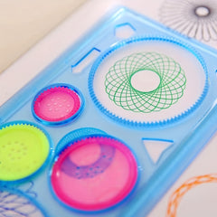 Educational Transparent Magic Ruler Drawing Board Student