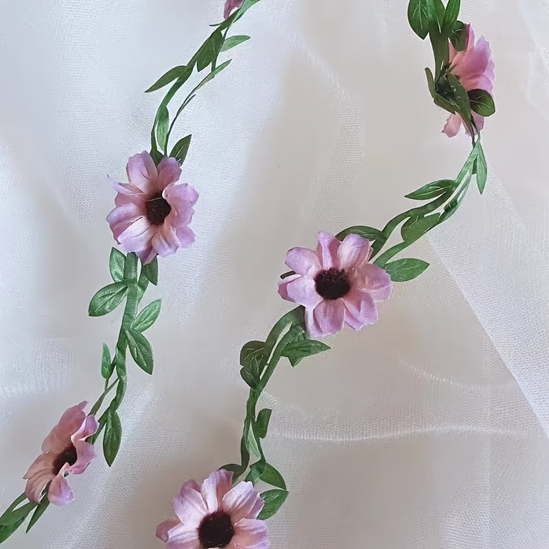 Retro Forest Style Flower Vine Hair Tie