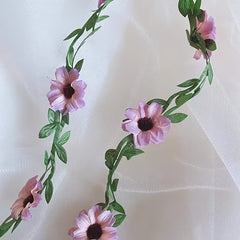 Retro Forest Style Flower Vine Hair Tie