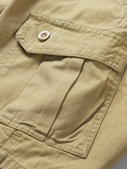 Men's Cargo Shorts Flap Pockets