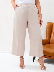  Wide Leg Trousers With Pockets