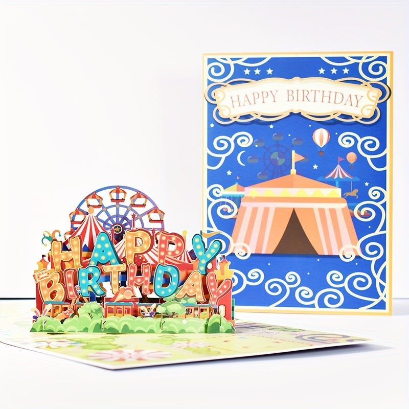 Happy Birthday 3D Pop Up Card for Mom Dad Wife Sister Friends