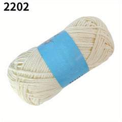 Soft Cotton Acrylic Blend Yarn 2mm for DIY Hats Scarves Coats