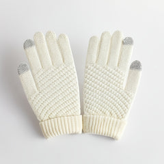 Winter Warm Touch Screen Knit Gloves Unisex