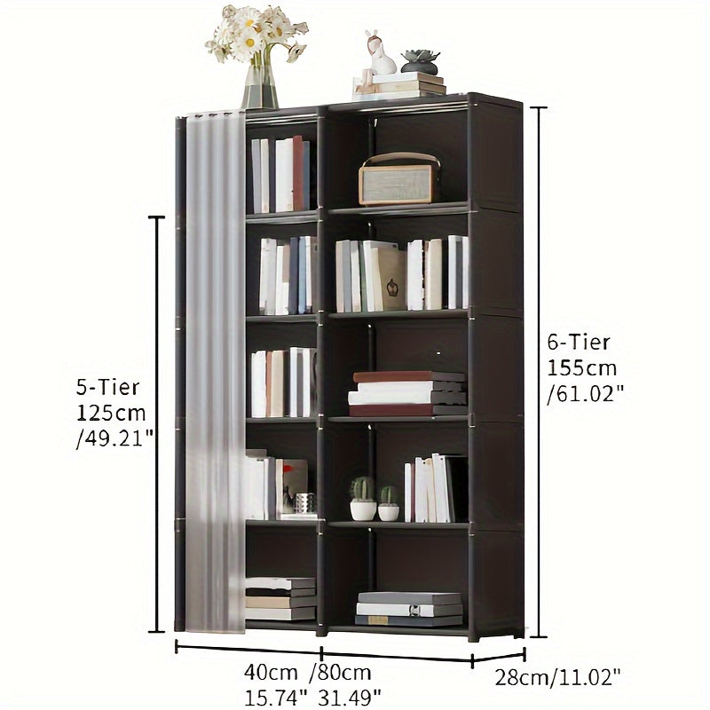 Floor Mounted Storage Cabinet - Multifunctional Bookshelves