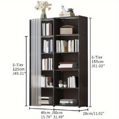 Floor Mounted Storage Cabinet - Multifunctional Bookshelves