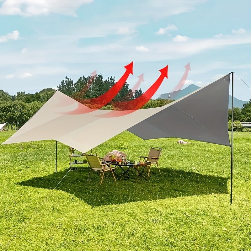 Waterproof Canopy Sun & Rain Protection for Outdoor Camping