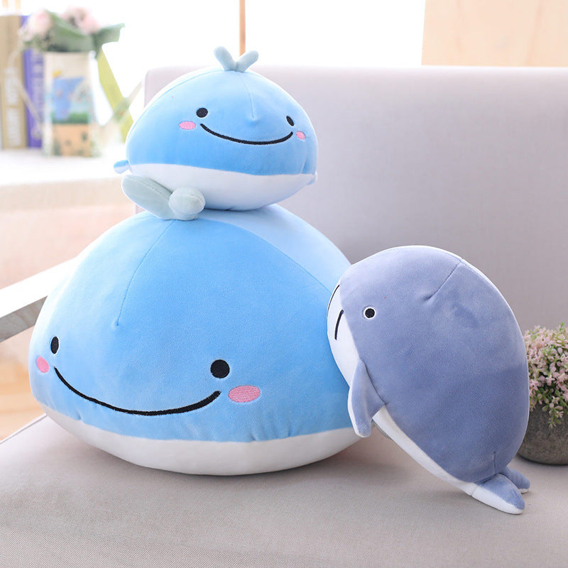 Little Whale Plush Doll - Soft Stuffed Animal for Wedding Gift