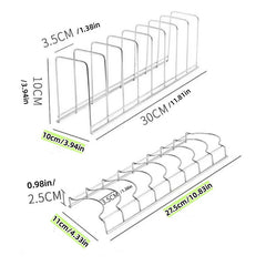 Stainless Steel Bowl Plate Rack Dish Storage Drain Rack