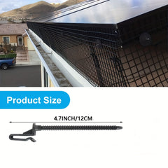 Solar Panel Guard Clips Bird Critter Guard Fastener Clips For Mesh Animal Guard
