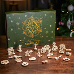 3D Wooden Magic Puzzle for Adults Building Kit Model Crafts Decoration