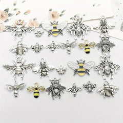 20pcs Tibetan Silver Metal Charms Pendants for Jewelry Making