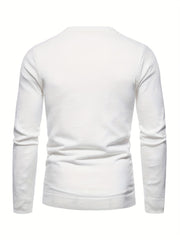 Men's Dragon Graphic Knitted Sweater