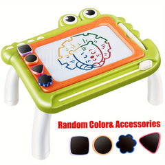 Matesy Magnetic Doodle Board Colorful Educational Drawing Pad for Kids 3-6
