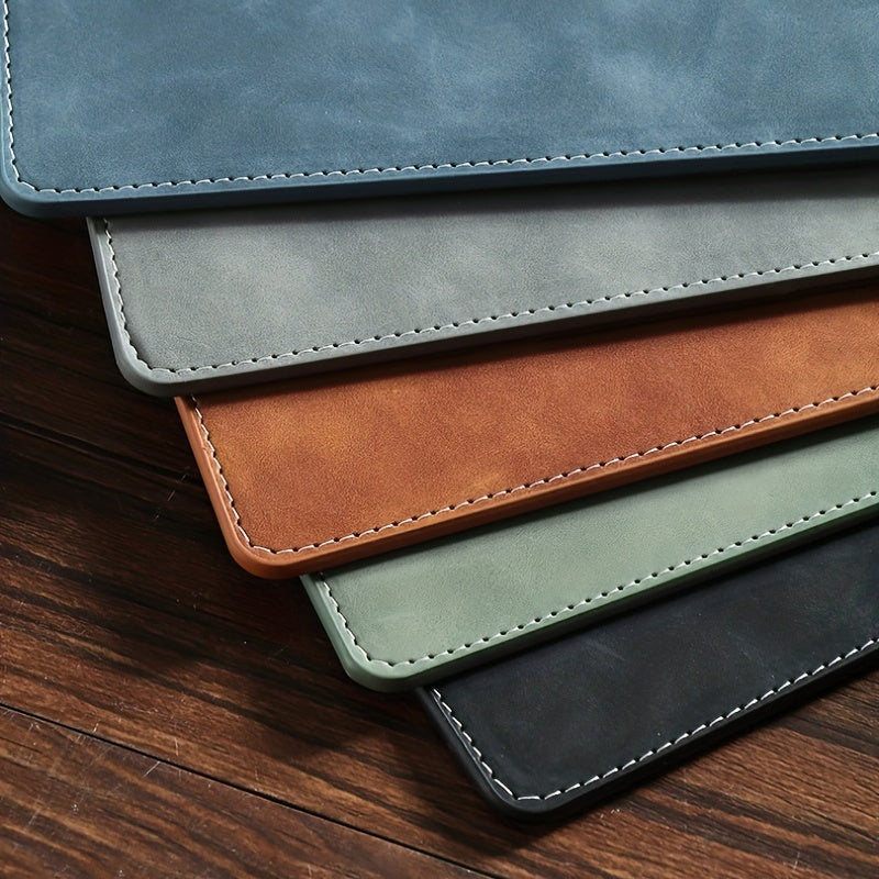 A4 Faux Leather Magnetic Board Clip