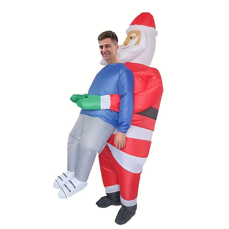 Santa Claus Elk Inflatable Costume Halloween Party Cosplay Costumes