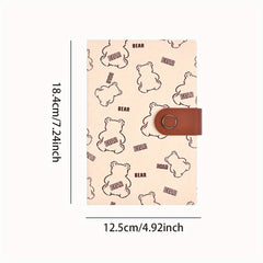 Girl Heart Notebook Student Diary 18X12