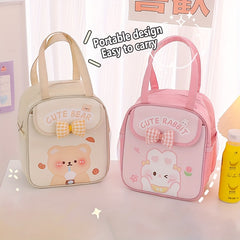 Large Capacity Portable Insulated Lunch Bag for School Work Picnic