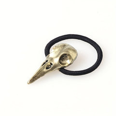 Halloween Punk Style Crow Skull Hair Ties