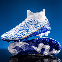 Youth High-Top Spiked Football Cleat for Training & Competition