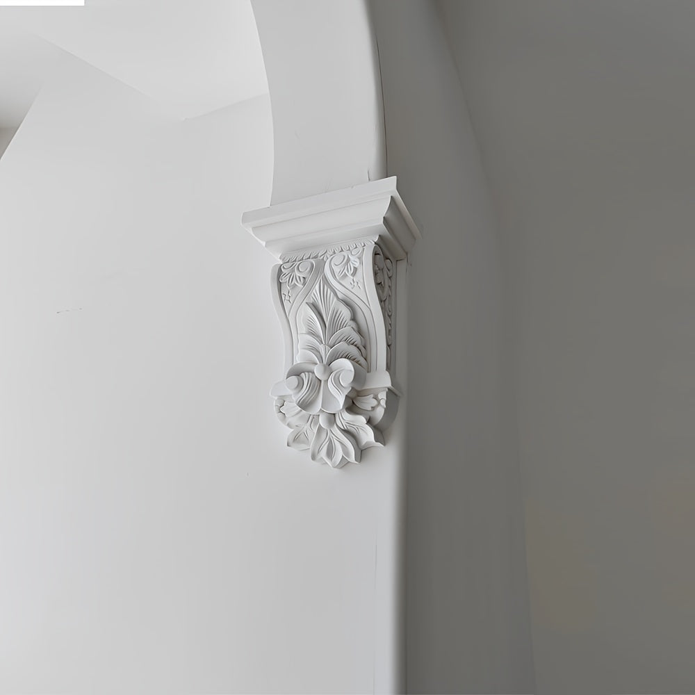 Gypsum Beam Support Roman Column Head Arch Decorations