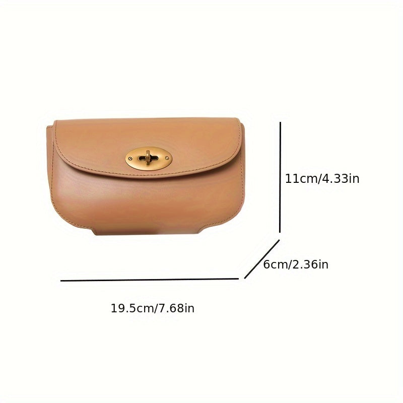Women's Large Capacity Leather Handbag Vintage Style Shoulder Bag