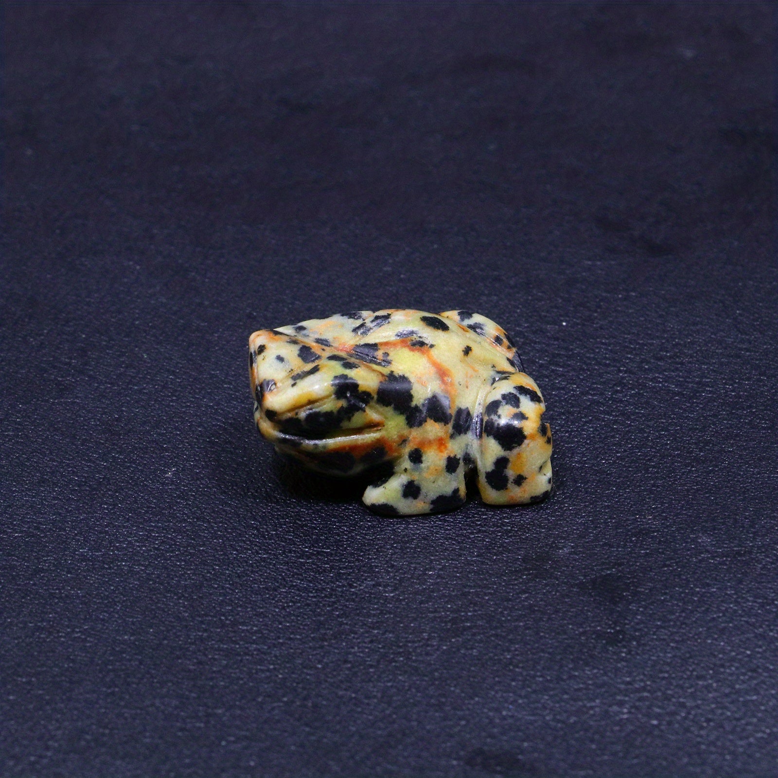 Crystal Frog Ornament Natural Crystal Crafts Holiday Gift