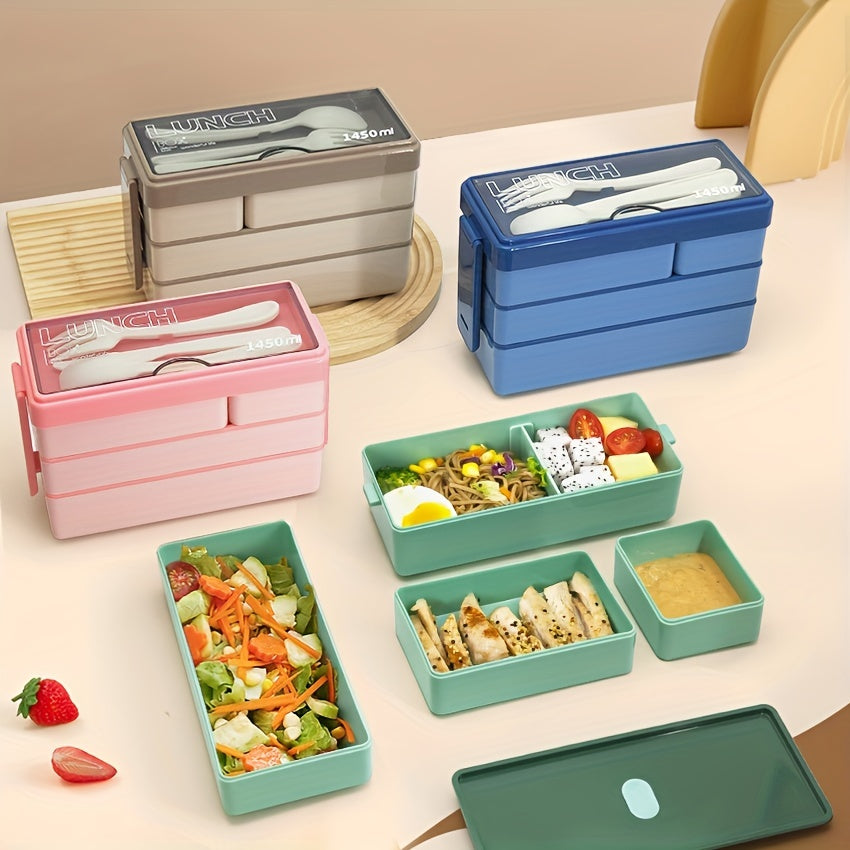 Leakproof Bento Box for School, Camping, Picnic