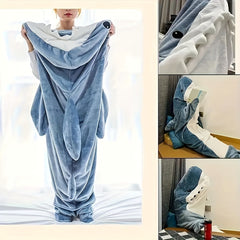 Shark Wearable Blanket Warm Sleeping Bag - Christmas Birthday Gift