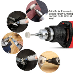 100pcs Polishing Buffing Wheel Rotary Tool Kit 1 8 Shank for Accessories