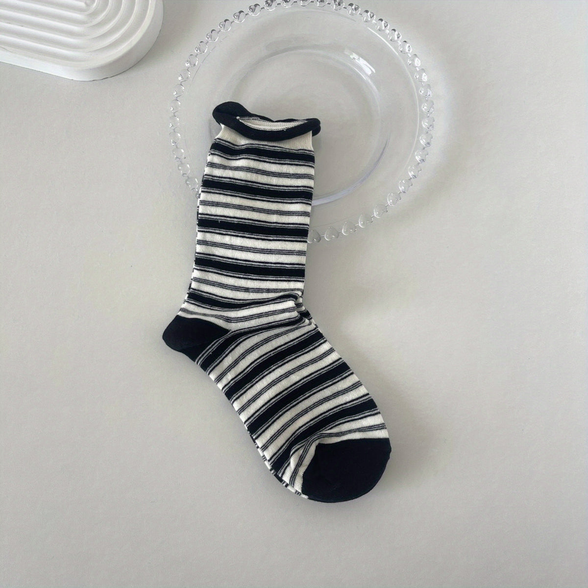 Striped Curling Socks Women's Stockings