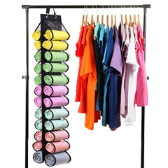 20 Compartment Portable Closet Organizer for Yoga Pants Leggings Sweatshirts