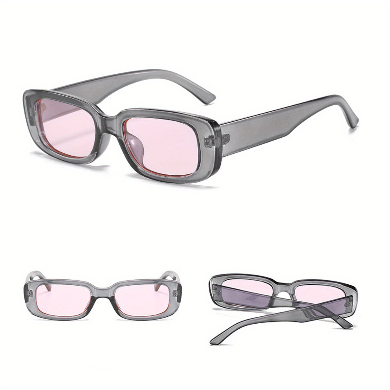 Square Sunglasses Retro Men's Sunglasses Street Shooting Men's Sunglasses
