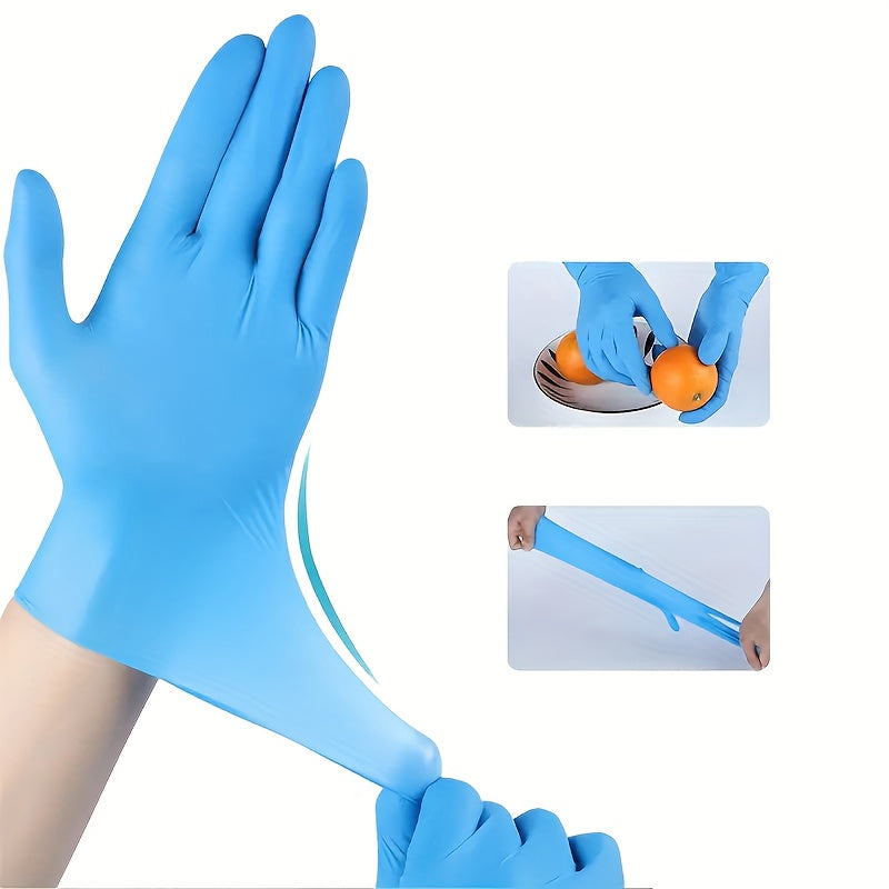 Nitrile Disposable Gloves 100ct- Touch Biodegradable Food Exam Painting